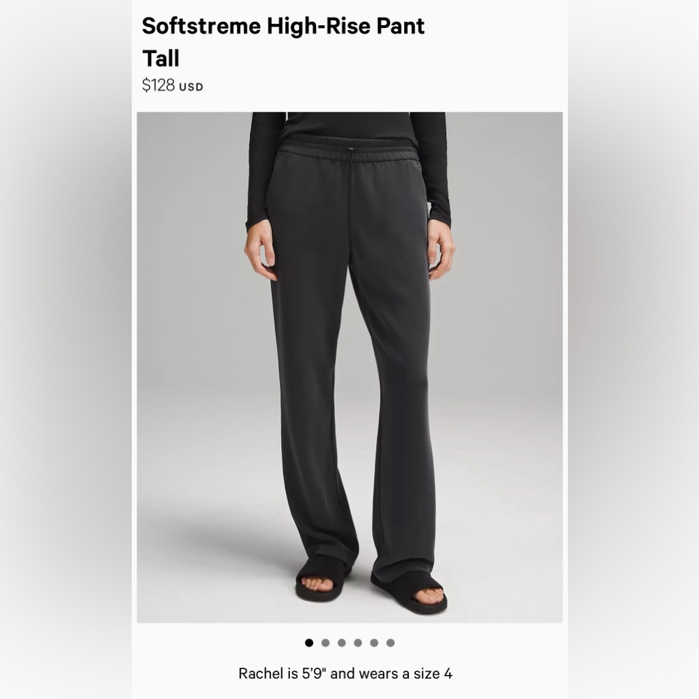 Lululemon Softstreme Pants